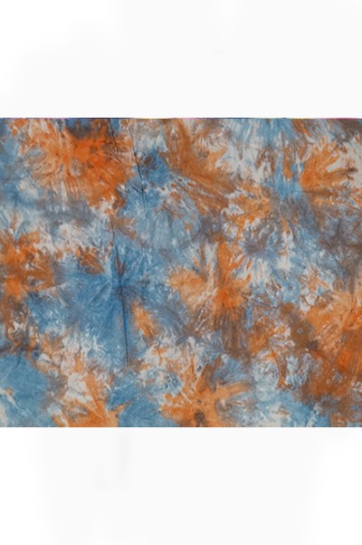 FS-QNYN 時尚面料 扎染面料 扎染布 彩潑印花100%棉 165-175g Z173#  扎 染 t 恤 正面照